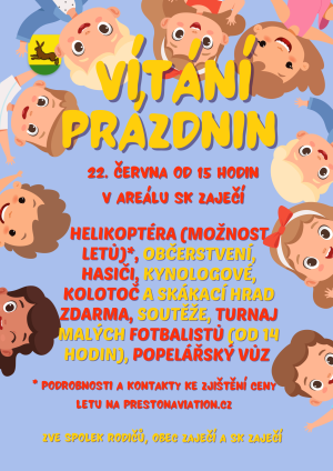vítání prázdnin